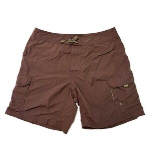 Vintage Patagonia Mens Shorts Size 36 Brown Nylon Cargo 2003 VTG 86520 9" Inseam